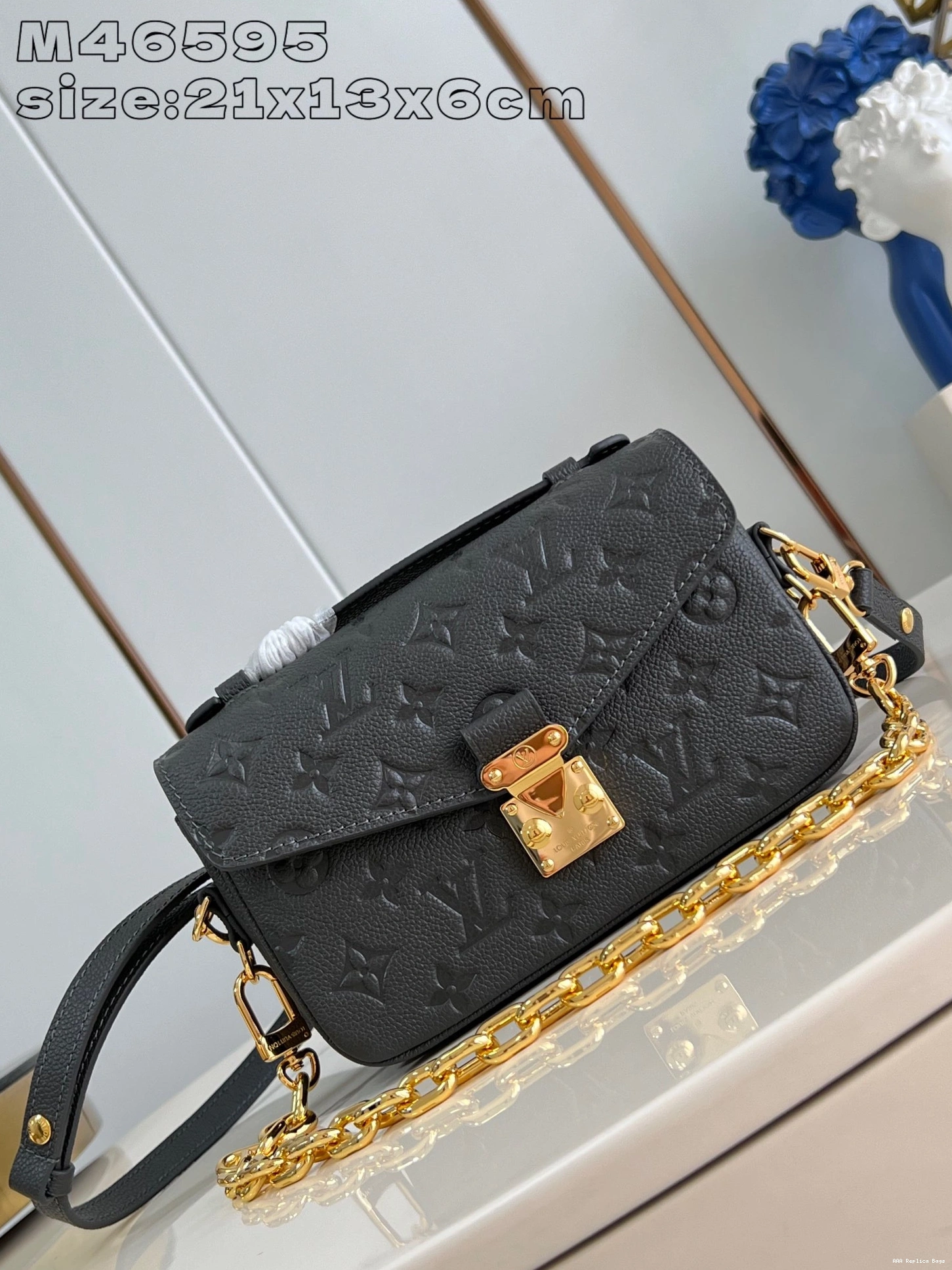 Aaa replica ru EAST POCHETTE WEST VUITTON METIS LOUIS 0813